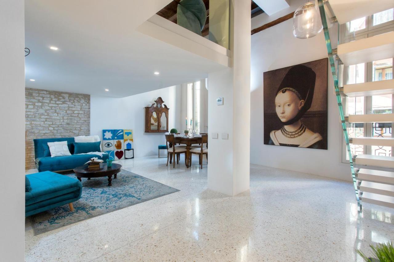 Italiahaus - Ca' Olivo Loft With Canal View In Rialto Venice Apartment Luaran gambar